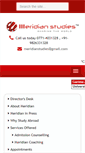 Mobile Screenshot of meridianstudies.org